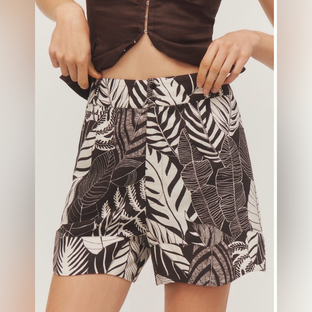 FARM RIO by Anthropologie Tropical Print Short